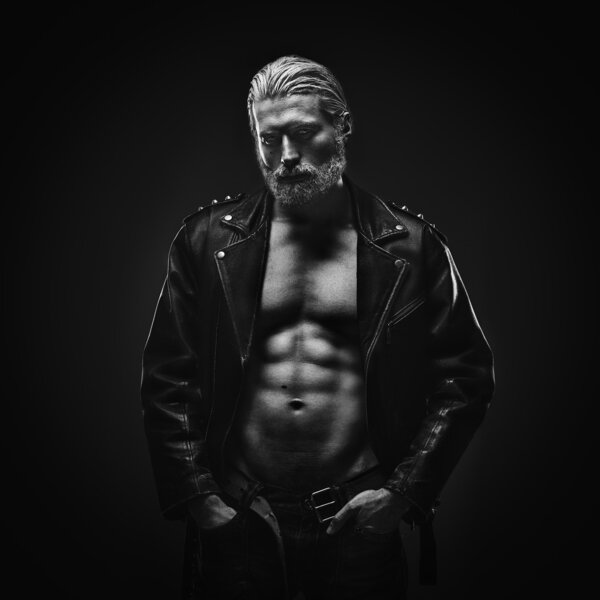 Tough middle aged man