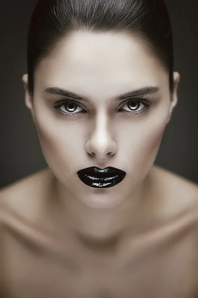 Gothic beauty — Stock Photo, Image