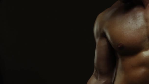 Працюючих м'язів — стокове відео