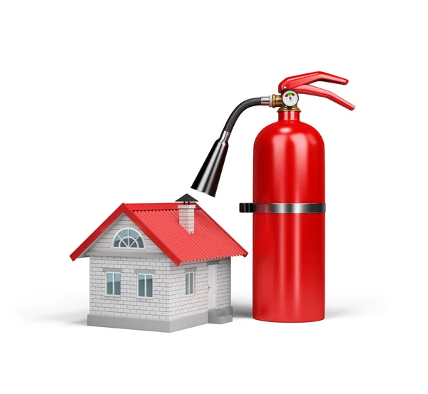 Property insurance against fire — Stock Photo, Image