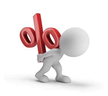 Basınç yüzde altında