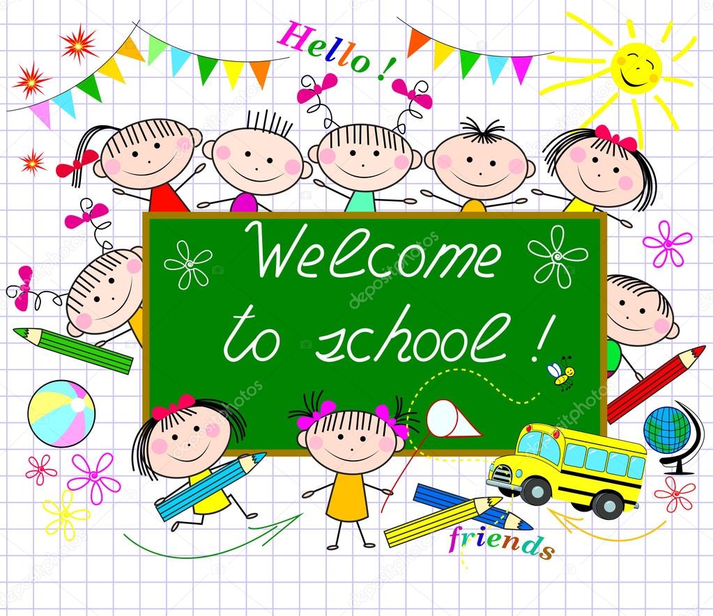 Resultado de imagen para imagen de bienvenidos a la escuela