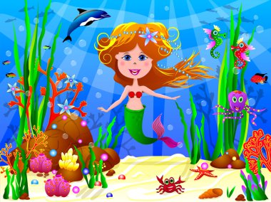 The Little Mermaid clipart