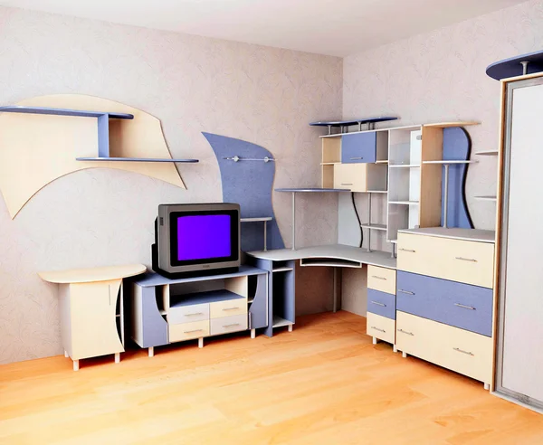 Меблі для дитячих кімнат Ліцензійні Стокові Зображення