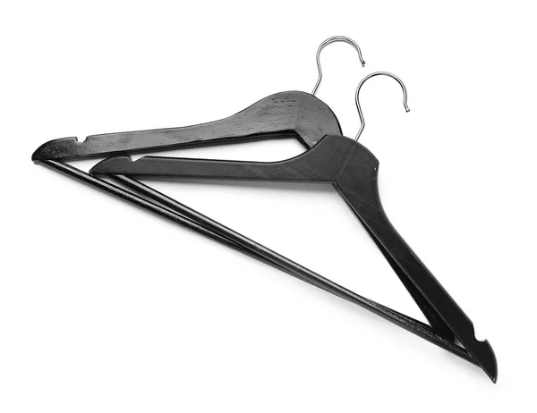 Clothes Hangers White Background — Stock Photo, Image