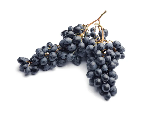 Sweet Ripe Grapes White Background — Stock Photo, Image