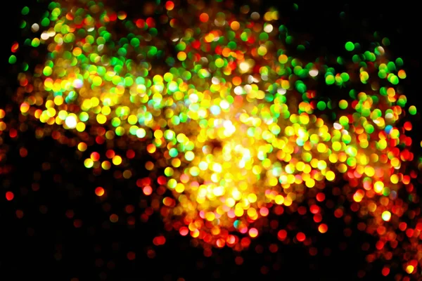 Dark Abstract Background Blurred Lights — Stock Photo, Image