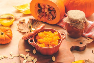 Masada lezzetli balkabağı reçeli