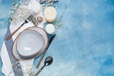 Renk arkaplan üzerinde güzel tablo ayarı