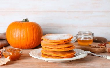 Masada lezzetli balkabağı krepleri