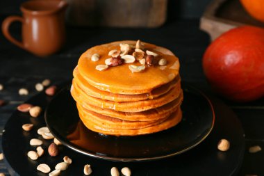 Masada lezzetli balkabağı krepleri