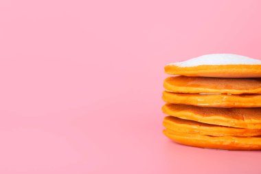 Renkli balkabağı krepleri