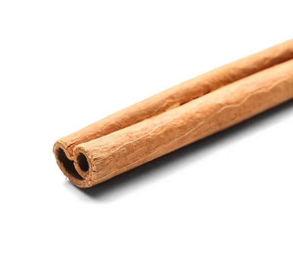 Cinnamon Stick White Background — Stock Photo, Image