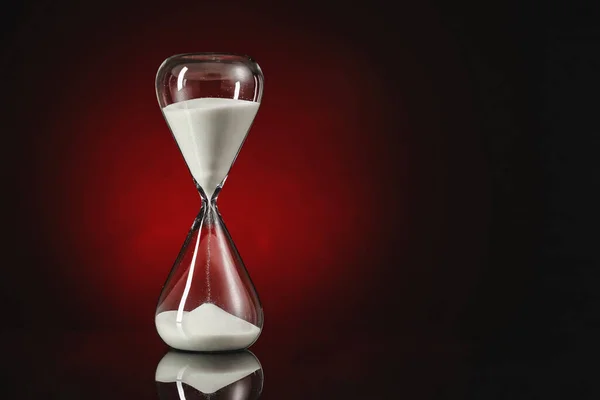 Годинник Фоні Темного Кольору Концепція Управління Часом — стокове фото