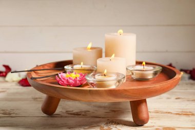 Tepside Divaly kutlamaları için mum yakıyorum.