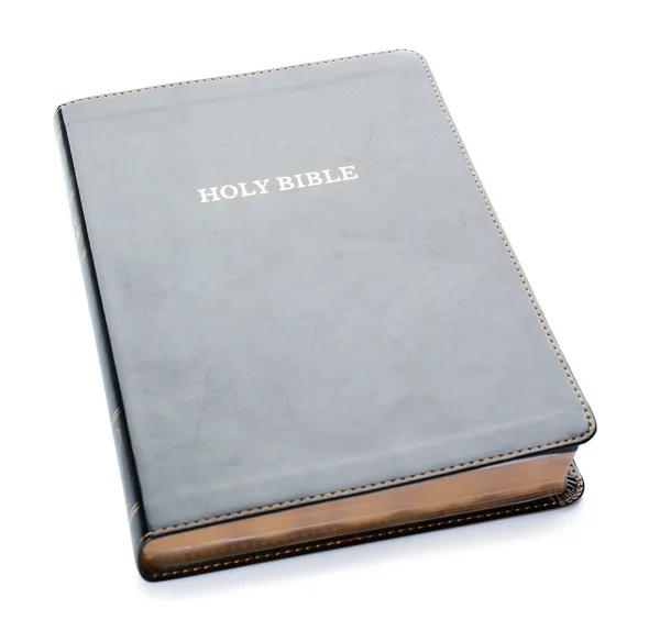 Αγία Γραφή Λευκό Φόντο — Φωτογραφία Αρχείου