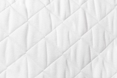 Modern ortopedik şiltenin dokusu, yakın plan.