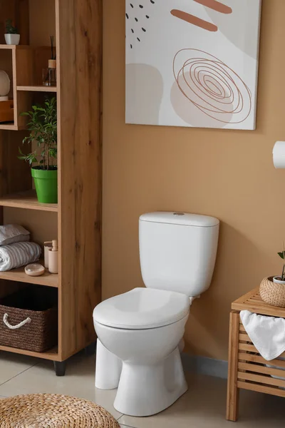 Elegante Interior Baño Moderno — Foto de Stock