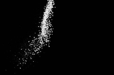 Koyu arkaplana tuz dök