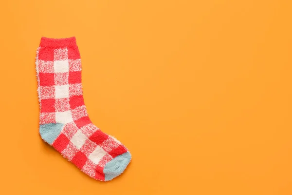 Warm Sock Color Background — Stock Photo, Image