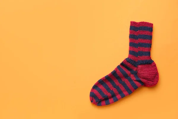 Warm Sock Color Background — Stock Photo, Image