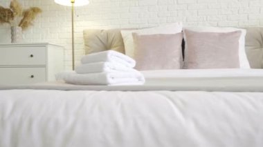 Modern otel odasının içi