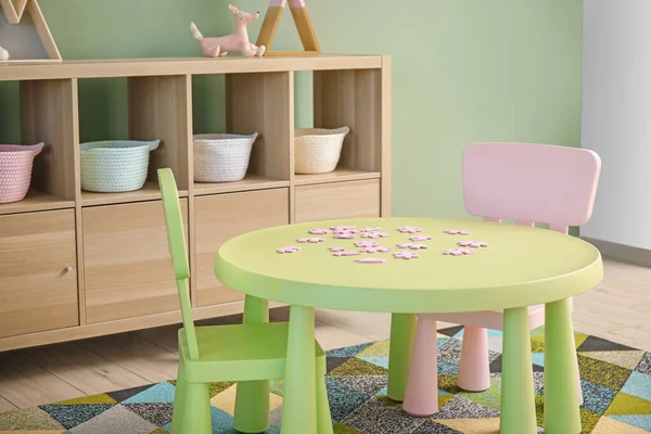 Interior Modern Playroom Kindergarten — Stock Photo, Image