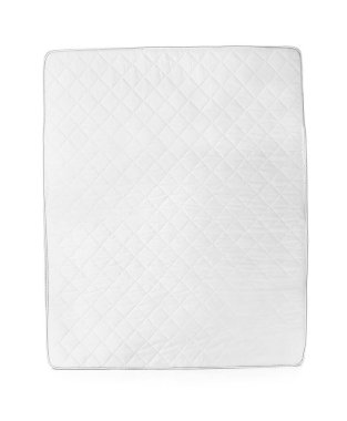 Beyaz arkaplanda modern ortopedik yatak