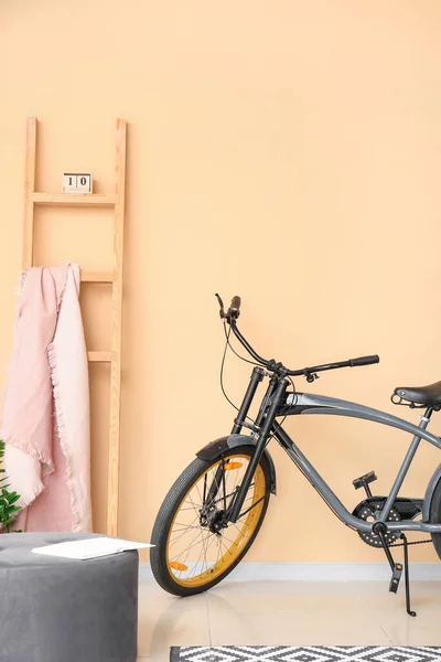 Interior Modern Room Bicycle — Stock Photo, Image