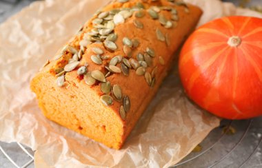 Masada lezzetli balkabağı turtası
