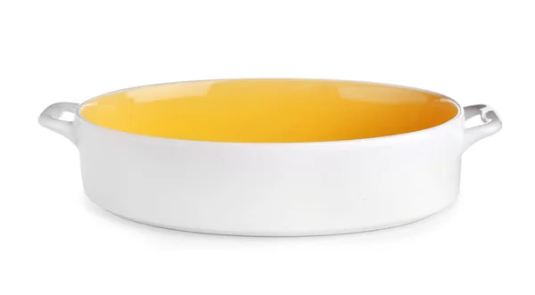 Baking Dish White Background — Stock Photo, Image