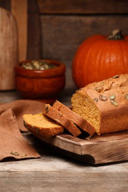 Masada lezzetli balkabağı turtası