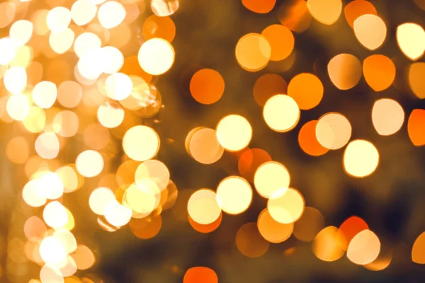 Bulanık Noel Işıklarının Görüntüsü — Stok fotoğraf