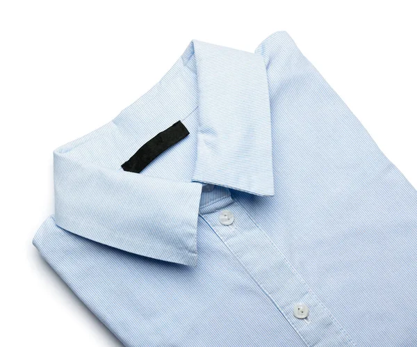 New Male Shirt White Background — Stock Photo, Image
