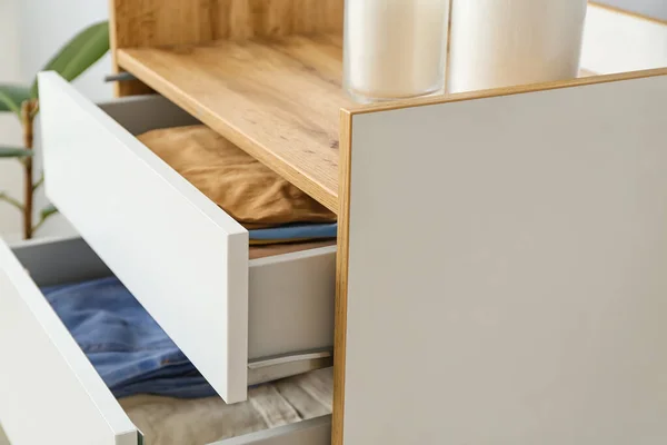 Modern Chest Drawers Room — Stock Photo, Image