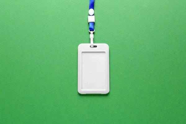 Badge Bianco Sfondo Colori — Foto Stock