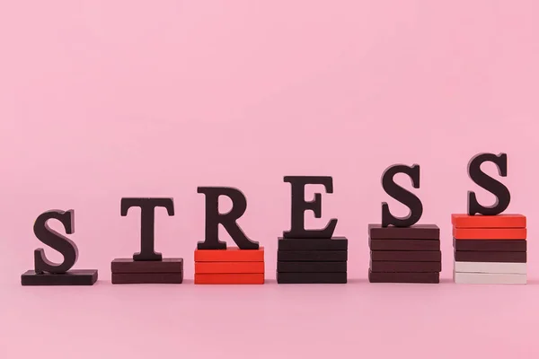 Word Stress Färg Bakgrund — Stockfoto