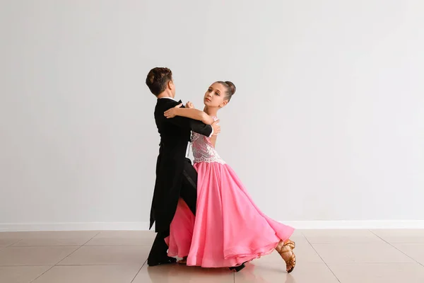 Leuke Kleine Kinderen Dansen Studio — Stockfoto