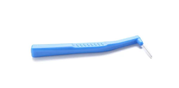 Toothbrush Dental Braces White Background — Stock Photo, Image