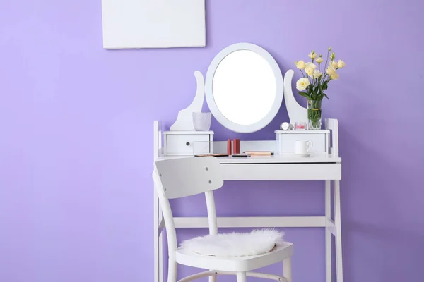 Interior Modern Makeup Room — Stock Photo, Image