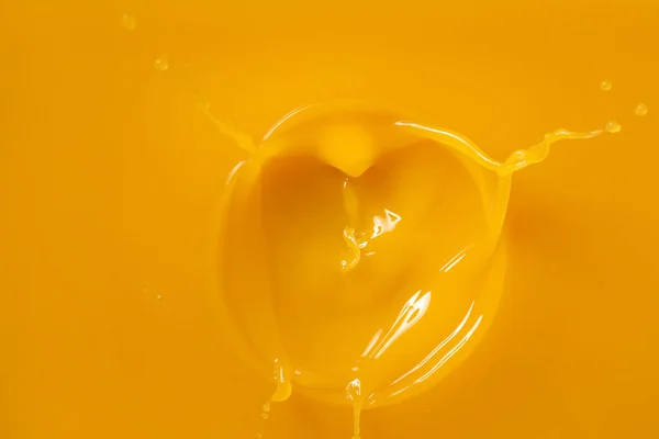 Splash Fresh Sweet Mango Juice — Stock Photo, Image