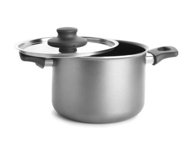 yemek tenceresi beyaz arkaplanda izole