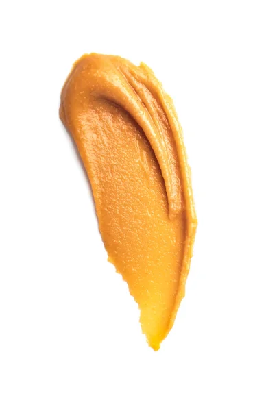 Tasty Peanut Butter Isolated White Background — Stock Photo, Image