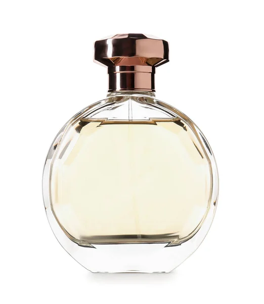 Bottle Perfume White Background — Stock Photo, Image