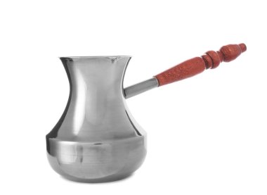 Beyaz arka planda kahveyle cezalandır