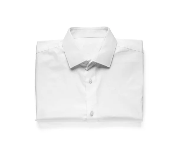 白地に隔離された男性シャツ — ストック写真