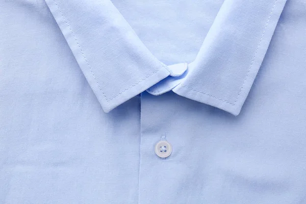 New Classic Male Shirt Closeup — Stock Photo, Image