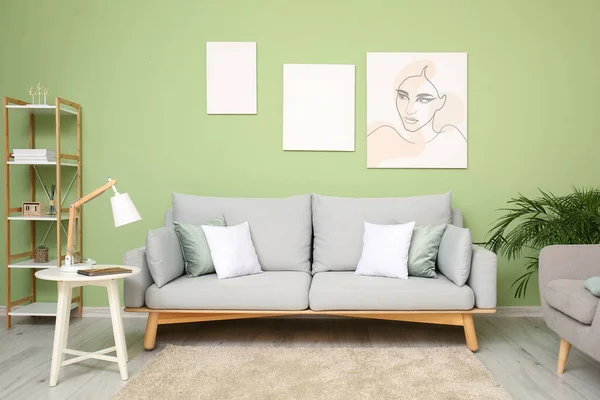 Interior Modern Living Room — Stock Photo, Image