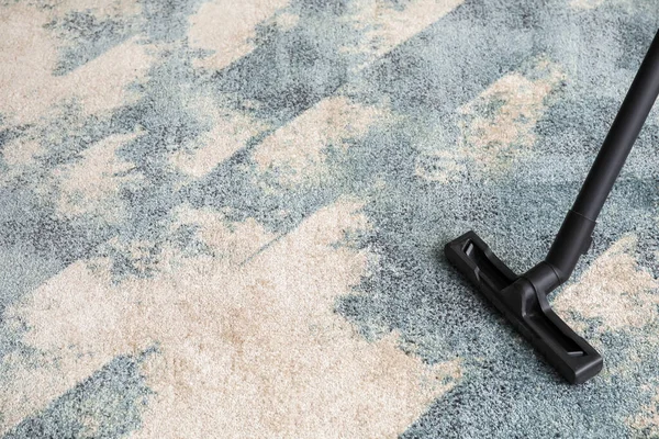 Brush Vacuum Cleaner Carpet — Stock Photo, Image