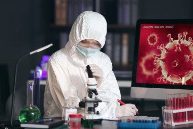 Bilimadamı laboratuvarda covid-19 aşısı geliştiriyor